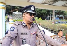 নির্বাচন ও গণভোট উপলক্ষে সিএমপির ব্রিফিং প্যারেড