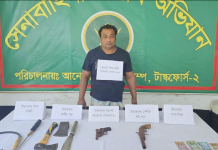 চট্টগ্রামে নিষিদ্ধ ৩৩০ ‘দুষ্কৃতকারী’ তালিকাভুক্ত সন্ত্রাসী আকতার গ্রেপ্তার