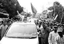 বান্দরবানে রাজপুত্র সাচিংপ্রু জেরীকে গণসংবর্ধনা