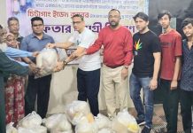 বিভিন্ন সংগঠনের ইফতার সামগ্রী বিতরণ