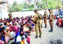 দোহাজারীর বার্মা কলোনিতে অভিযান, ৩৪৫ রোহিঙ্গা আটক