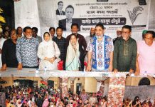 আমীর খসরুর জন্য ভোট চাইলেন স্ত্রী তাহেরা খসরু