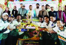 পটিয়া শাহ্ আকবরিয়া ব্রাদার্স ক্রিকেট টুর্নামেন্টে পপুলার স্পোর্টিং চ্যাম্পিয়ন