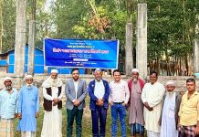 সীতাকুণ্ডে দারুন্ নূর ইসলামিয়া মাদ্রাসার নির্মাণ কাজে রিহ্যাবের সহায়তা