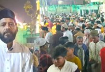 লাইলাতুল বরাতে ইবাদত ও জিকিরে মুখর আমানত খান (রহ.) দরগাহ শরিফ