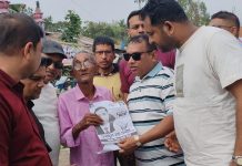 পটিয়ায় ধানের শীষ প্রতীকে তরুণ ভোটার টানতে প্রচারণা