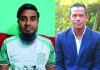 অ- ১৭ জাতীয় ফুটবলে চট্টগ্রাম জেলা দলের কোচ সবুর ও সহ-ম্যানেজার সুমন