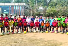 চট্টগ্রাম ফুটবল ট্রেনিং সেন্টারের অনুশীলন উদ্বোধন