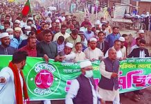 চট্টগ্রাম-১১ আসনে শফিউল আলমের সমর্থনে গণমিছিল