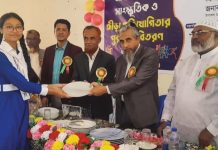 কাপ্তাইয়ে শহীদ শামসুদ্দিন বালিকা উচ্চ বিদ্যালয়ের বার্ষিক ক্রীড়া প্রতিযোগিতা