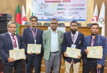 সিজেকেএস কারাতে কোচদের বিকেএফ কোচেস্ লাইসেন্সিং সার্টিফিকেট লাভ