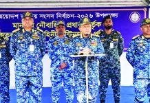 নির্বাচন ঘিরে নৌবাহিনীর ৫০০০ সদস্য মোতায়েন আছে : নৌ প্রধান