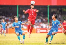 ভারতের সাথে ড্র করে গ্রুপ রানার্স আপ বাংলাদেশ