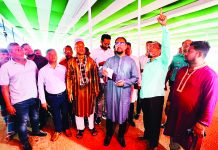 ঈদ জামাতের জন্য প্রস্তুত জমিয়তুল ফালাহ ময়দান