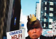 যুক্তরাষ্ট্রজুড়ে ট্রাম্পবিরোধী তৃতীয় নো কিংস বিক্ষোভেও লাখো মানুষ