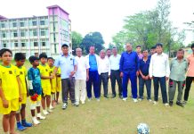 আবুরখীল খেলোয়াড় সমিতির কিশোর ফুটবল টুর্নামেন্টের উদ্বোধন