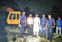 বৈলছড়িতে অবৈধভাবে মাটি কাটায় এক ব্যক্তিকে জরিমানা ও ৬ মাসের কারাদন্ড