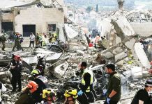 কয়েকটি আরব দেশ, মার্কিন রণতরী ও ইসরায়েলে ইরানের হামলা