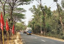 জাঙ্গালিয়ার ঝুঁকিপূর্ণ বাঁকে লাল পতাকা, ঈদযাত্রায় সতর্কবার্তা