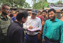 মহেশখালীতে ভ্রাম্যমাণ আদালতে মাংসের দোকানে জরিমানা