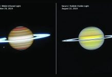 নাসার হাবল ও জেমস ওয়েবে শনির বিরল দৃশ্য