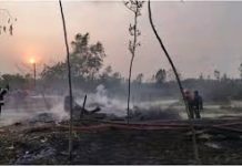 ইটভাটার পাশে শ্রমিকের ঘরে আগুন, পুড়ে ভাই-বোনের মৃত্যু