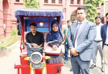 জেলা প্রশাসকের হস্তক্ষেপে প্রতিবন্ধী দম্পতির স্বপ্নপূরণ