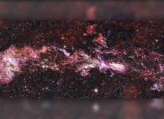 মিল্কি ওয়ের কেন্দ্রে মহাজাগতিক গ্যাসের বিশাল জাল