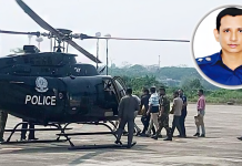 বাথরুমে পড়ে পা ভাঙলেন এসপি