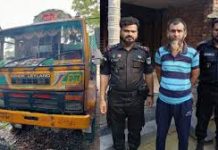 নড়াইলে তেল না পেয়ে পাম্প ম্যানেজারকে ট্রাকচাপায় হত্যা, চালক গ্রেপ্তার