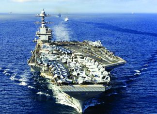 রণতরী জেরাল্ড ফোর্ডে নাবিকরাই আগুন দিয়েছে?