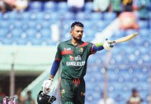 শান্তর সেঞ্চুরিতে শান্তি বাংলাদেশ দলের