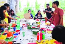 বর্ষবরণের প্রস্তুতি, মুখর চবি ক্যাম্পাস