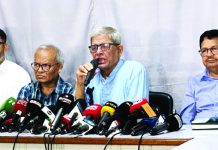 জামায়াত কখনো সুস্থ চিন্তা করে না : ফখরুল