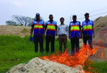 হালদায় অভিযানে ৪ হাজার মিটার জাল জব্দ