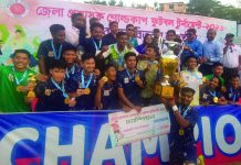 ডিসি গোল্ডকাপ ফুটবল টুর্নামেন্টে রাঙামাটি চ্যাম্পিয়ন