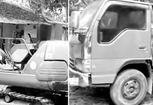 লোহাগাড়ায় বনের মাটি কাটায় অভিযান এক্সকেভেটর ও ডাম্পট্রাক জব্দ