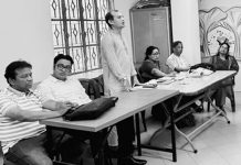 সংস্কৃতিকর্মীদের সাথে নববর্ষ উদ্যাপন পরিষদের মতবিনিময়