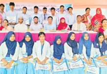 লাইমলাইট গ্রামার স্কুলে এসএসসি পরীক্ষার্থীদের বিদায় সংবর্ধনা