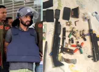 জঙ্গল সলিমপুরের শীর্ষ সন্ত্রাসী ওসমান গণি গ্রেপ্তার, অস্ত্র উদ্ধার