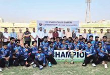 সিসিএস ট্যালেন্ট কাপ ক্রিকেট টুর্নামেন্টে চ্যাম্পিয়ন মোহরা এশিয়ান