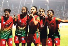 নারী সাফে হ্যাটট্রিক শিরোপার মিশন বাংলাদেশের