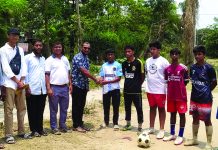 বাংলাদেশ বয়েজ ক্লাব ফুটবল একাডেমির অনুশীলন ক্যাম্প উদ্বোধন