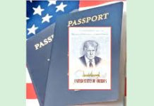 ট্রাম্পের ছবি দেওয়া পাসপোর্ট বানাচ্ছে যুক্তরাষ্ট্র