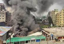 কেরানীগঞ্জে গ্যাস লাইটার কারখানায় আগুন, ৫ মরদেহ উদ্ধার