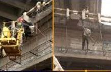 ফ্লাইওভারের রেলিংয়ে ঝুলছিলেন যুবক, পৌনে এক ঘণ্টা পর উদ্ধার