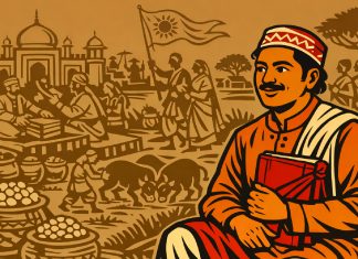 ঐ নূতনের কেতন ওড়ে