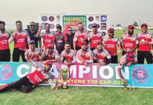 স্বাধীনতা মাস্টার্স টি-২০ ক্রিকেটে চিটাগং মাস্টার্স চ্যাম্পিয়ন