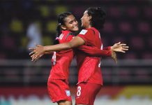 দুই গোলে এগিয়েও থাইল্যান্ডের কাছে হেরে গেল মেয়েরা