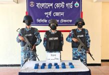 টেকনাফে ১ কোটি ১৫ লাখ মূল্যের ইয়াবা জব্দ